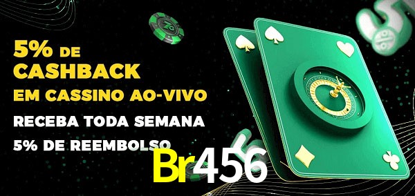 Promoções do cassino ao Vivo Br456